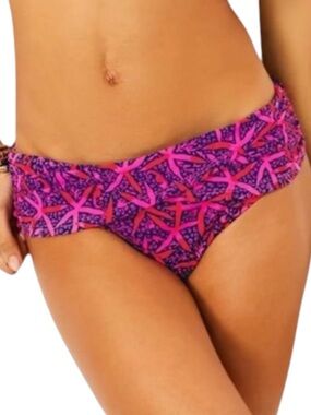 Lilly Pulitzer Lagoon Sarong Hipster Bottom Passion Fruit Pink Size 14 Beach